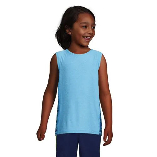 Boys Sleeveless Active Tee