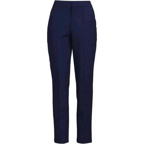 Women's High Rise Bi Stretch Pintuck Pencil Ankle Pants