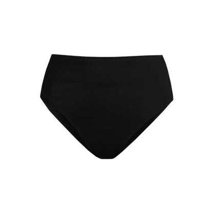 Women's Chlorine Resistant High Leg High Waisted Bikini Swim Bottoms