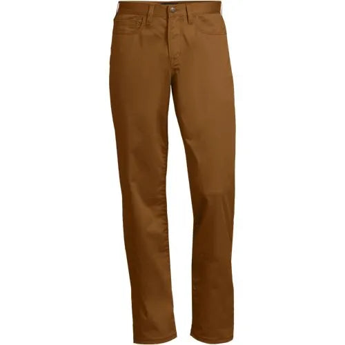 Men's Travel Kit Comfort Waist Traditional Fit 5 Pocket Pant