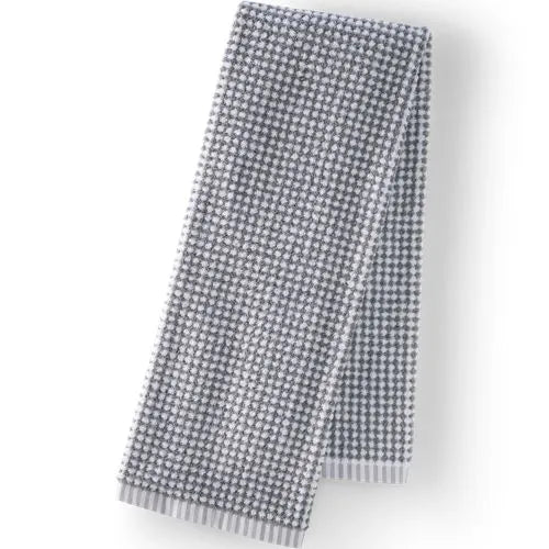 Quick-Dry Cotton Textured Gingham Bath Towel