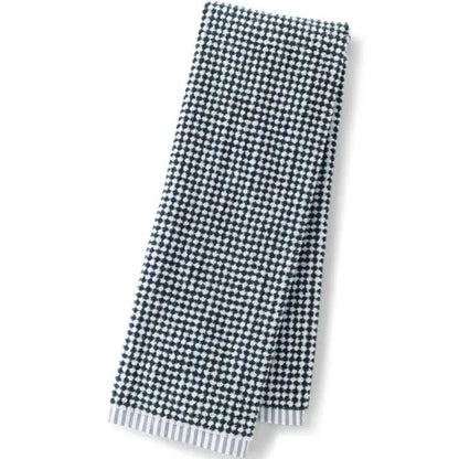 Quick-Dry Cotton Textured Gingham Bath Towel