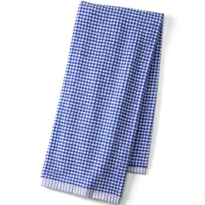 Quick-Dry Cotton Textured Gingham Bath Towel