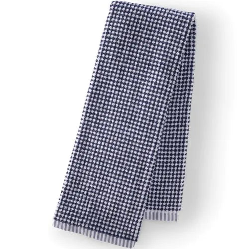 Quick-Dry Cotton Textured Gingham Bath Towel