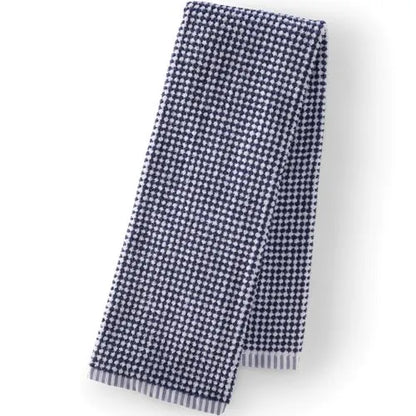 Quick-Dry Cotton Textured Gingham Bath Towel
