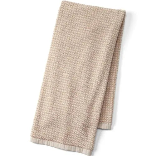 Quick-Dry Cotton Textured Gingham Bath Towel
