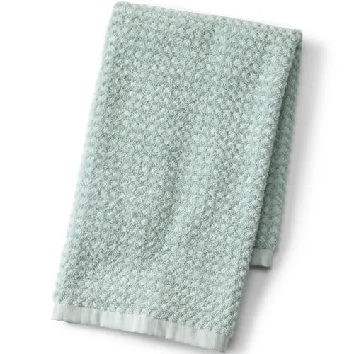 Quick-Dry Cotton Textured Gingham Bath Towel