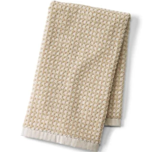 Quick-Dry Cotton Textured Gingham Bath Towel
