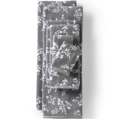 Cotton Jacquard 6-Piece Bath Towel Set