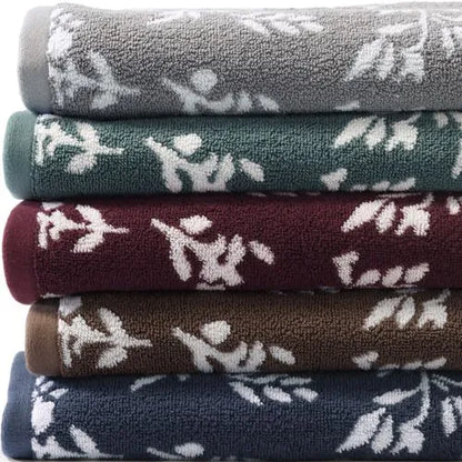 Cotton Jacquard 6-Piece Bath Towel Set