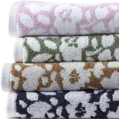 Cotton Jacquard 6-Piece Bath Towel Set