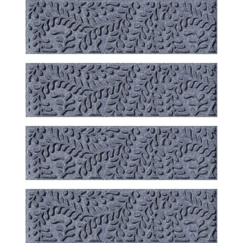 Matterly 8.5" x 30" Boxwood Waterhog® Stair Treads - Set of 4