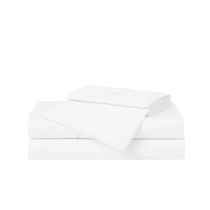 Cannon Solid Cotton Percale Sheet Set