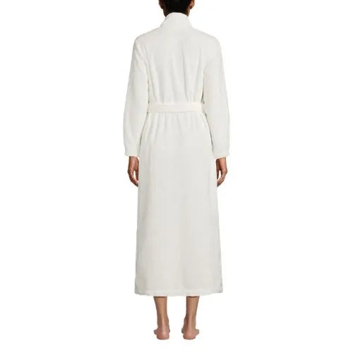 Women's Cozy Plush Long Wrap Robe