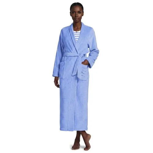 Women's Cozy Plush Long Wrap Robe