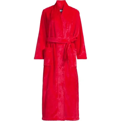 Women's Cozy Plush Long Wrap Robe
