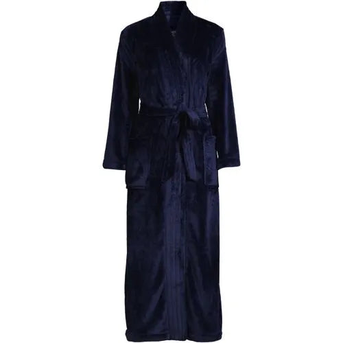 Women's Cozy Plush Long Wrap Robe