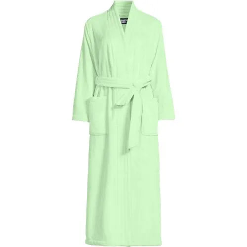 Women's Cozy Plush Long Wrap Robe
