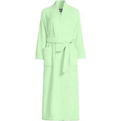 Women's Cozy Plush Long Wrap Robe