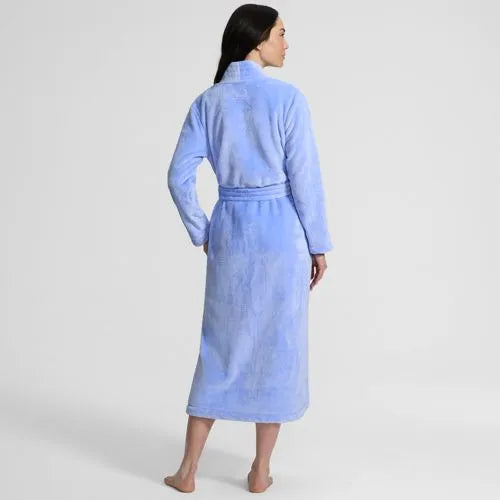 Women's Cozy Plush Long Wrap Robe