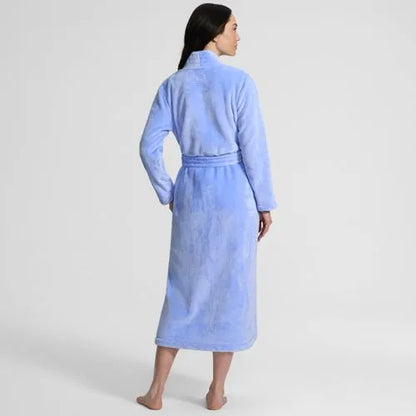 Women's Cozy Plush Long Wrap Robe