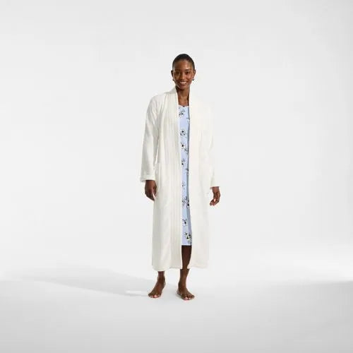 Women's Cozy Plush Long Wrap Robe