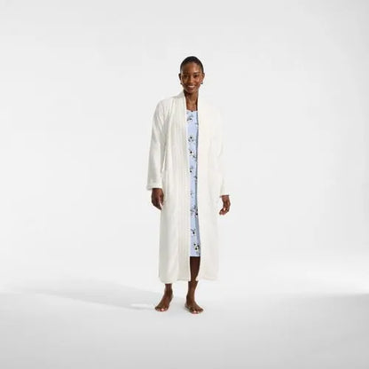 Women's Cozy Plush Long Wrap Robe