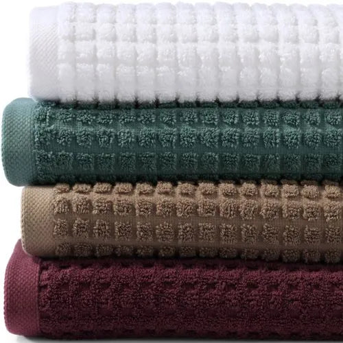 Cotton Waffle Towel 6-Piece Set