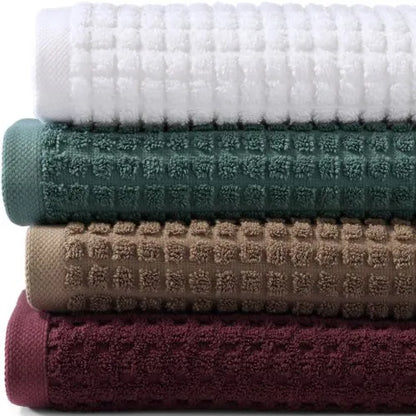 Cotton Waffle Towel 6-Piece Set