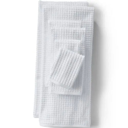 Cotton Waffle Towel 6-Piece Set