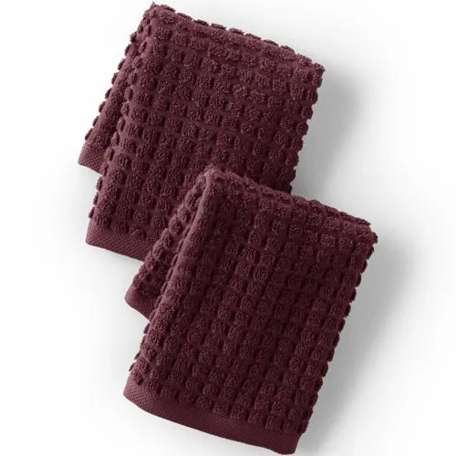 Cotton Waffle Towel 6-Piece Set