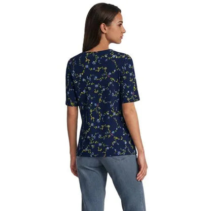 Women's Lightweight Jersey Tie Front Top