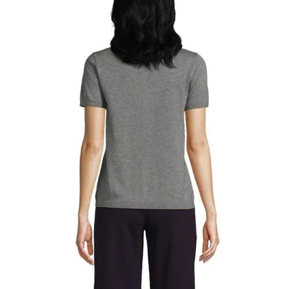 Women's Cotton Modal Half Sleeve Mock Neck Pullover Sweater