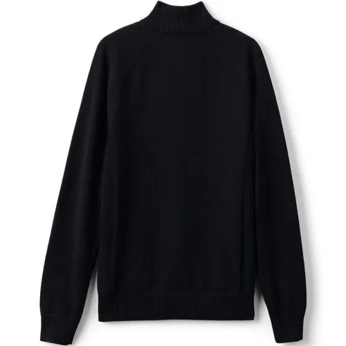 School Uniform Unisex Cotton Modal Quarter Zip Sweater
