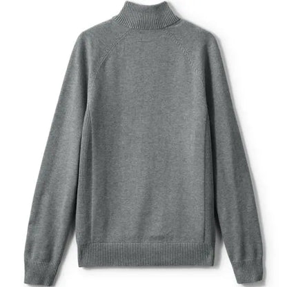 School Uniform Unisex Cotton Modal Quarter Zip Sweater