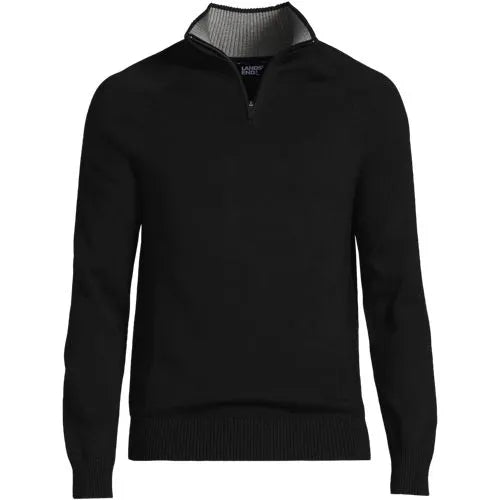 Unisex Cotton Modal Quarter Zip Sweater