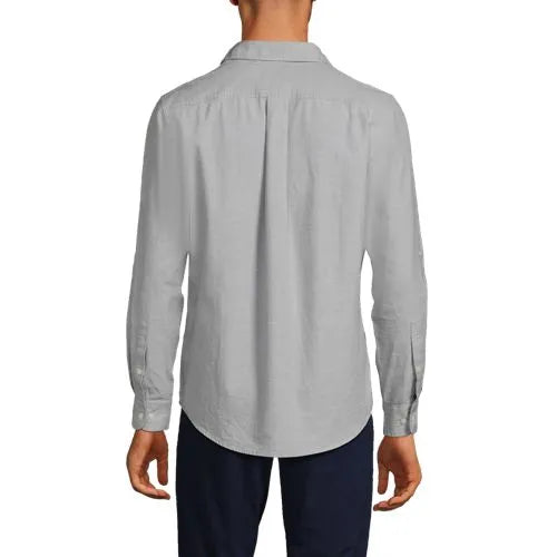 Men's Roll Sleeve Chambray Shirt