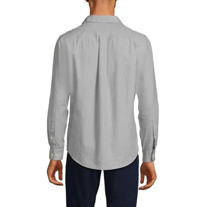 Men's Roll Sleeve Chambray Shirt