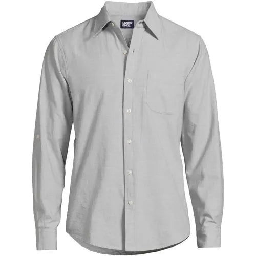 Men's Roll Sleeve Chambray Shirt