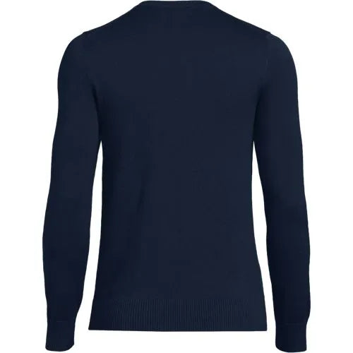 School Uniform Unisex Cotton Modal V-neck Pullover Sweater