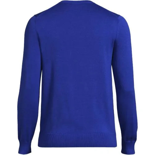 School Uniform Unisex Cotton Modal V-neck Pullover Sweater
