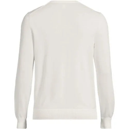 School Uniform Unisex Cotton Modal V-neck Pullover Sweater
