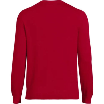 School Uniform Unisex Cotton Modal V-neck Pullover Sweater