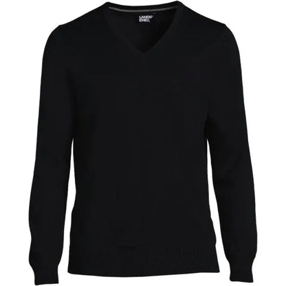 School Uniform Unisex Cotton Modal V-neck Pullover Sweater