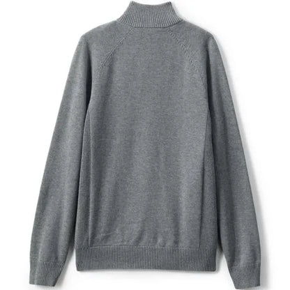School Uniform Unisex Cotton Modal Full Zip Sweater Jacket