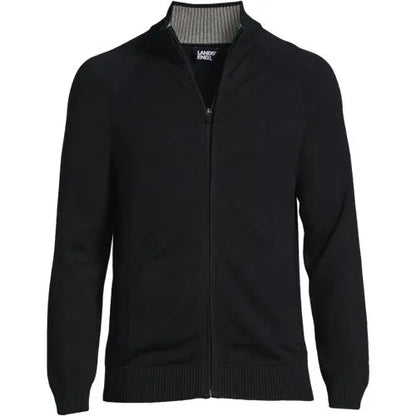 School Uniform Unisex Cotton Modal Full Zip Sweater Jacket