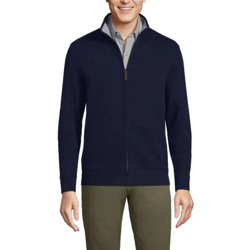 School Uniform Men's French Rib Full Zip Jacket