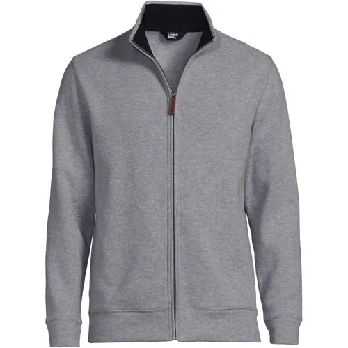 School Uniform Men's French Rib Full Zip Jacket