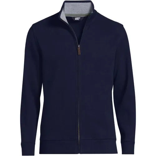 School Uniform Men's French Rib Full Zip Jacket