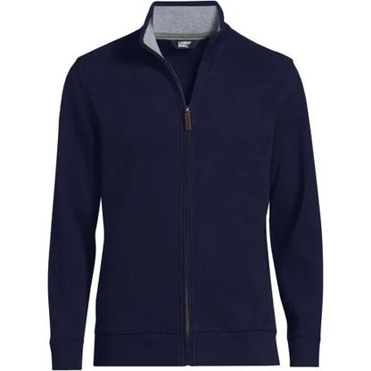 School Uniform Men's French Rib Full Zip Jacket